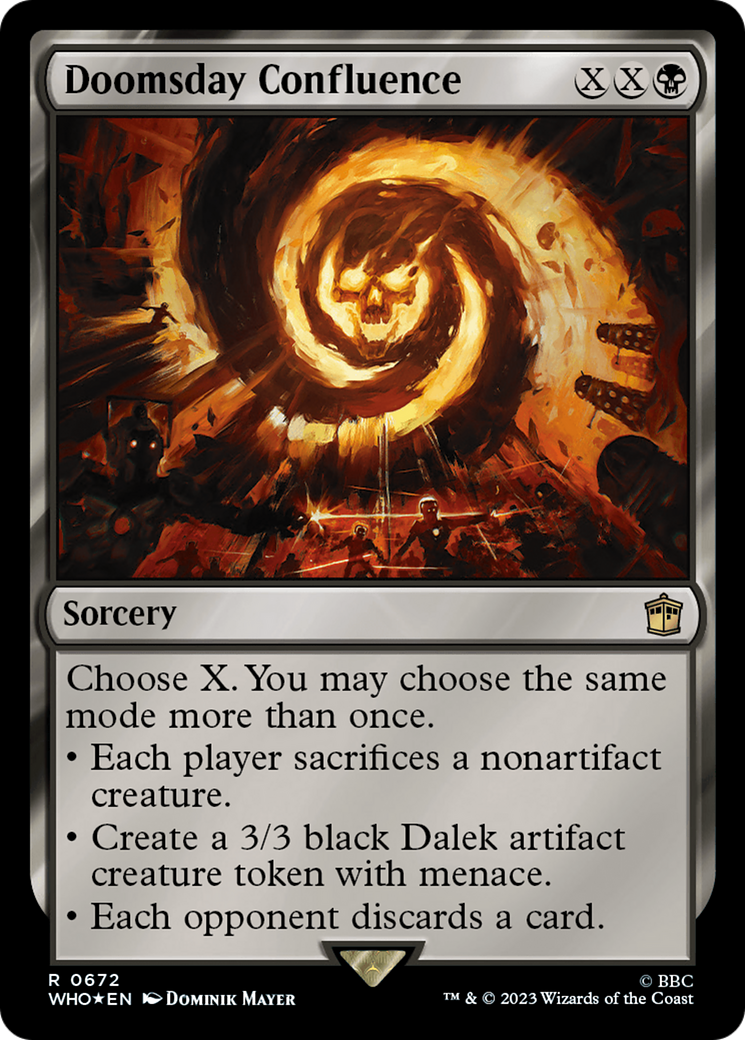 Doomsday Confluence (Surge Foil) [Doctor Who] | Odin's Place