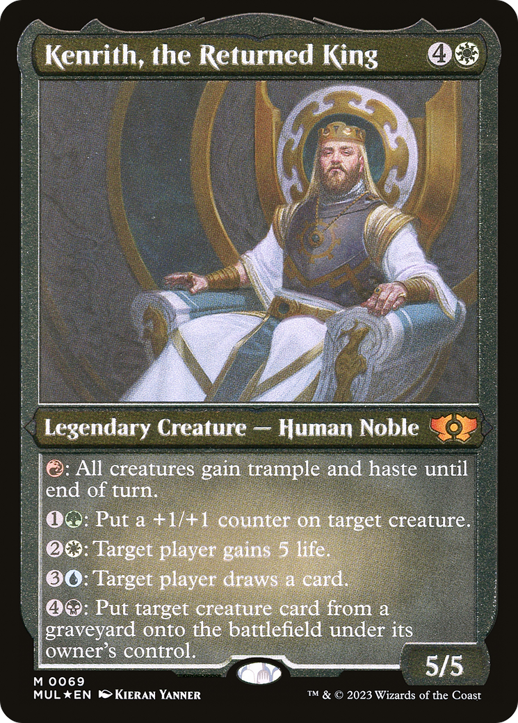 Kenrith, the Returned King (Foil Etched) [Multiverse Legends] | Odin's Place