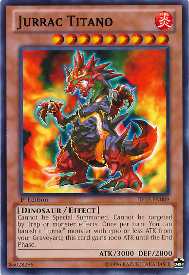 Jurrac Titano [BP02-EN089] Mosaic Rare | Odin's Place