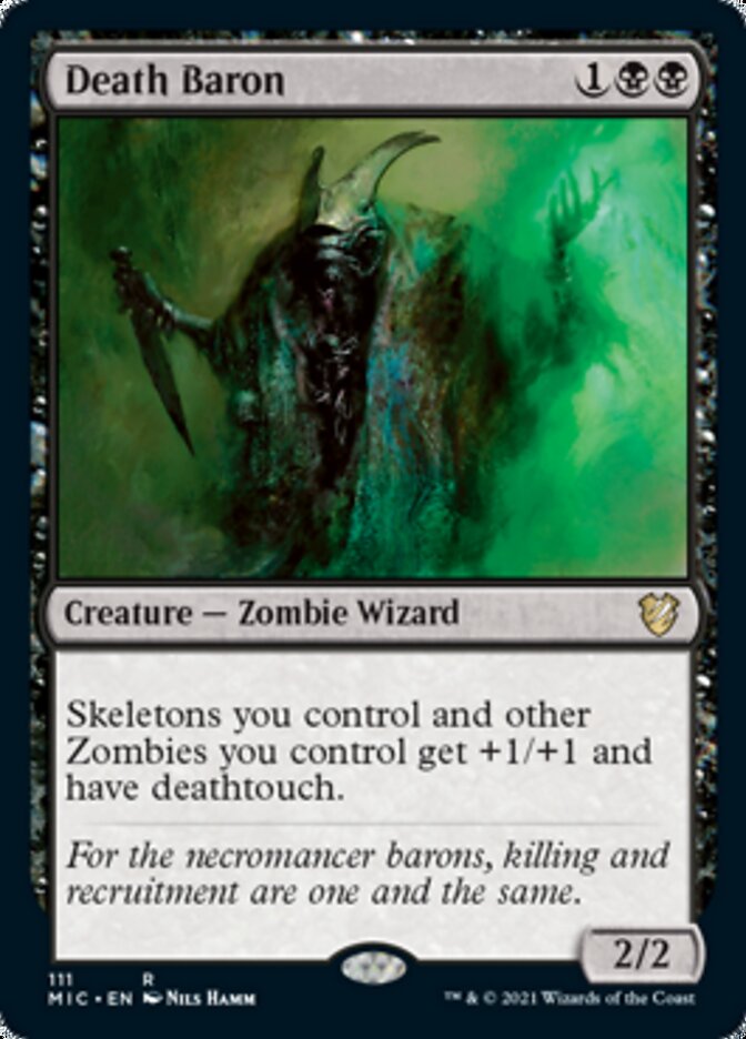 Death Baron [Innistrad: Midnight Hunt Commander] | Odin's Place