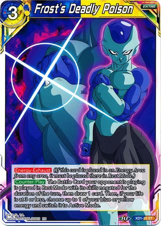 Frost's Deadly Poison (XD1-10) [Assault of the Saiyans] | Odin's Place