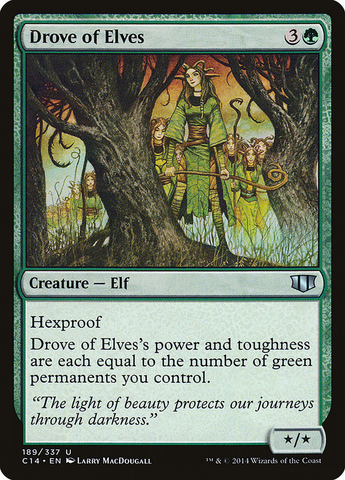 Drove of Elves (189) [Commander 2014] | Odin's Place