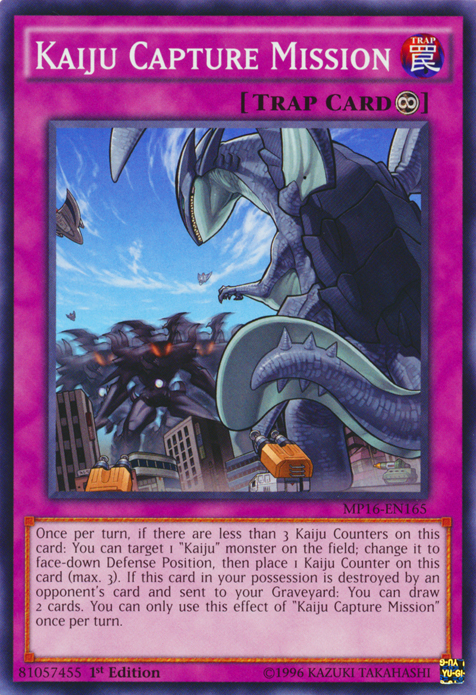Kaiju Capture Mission [MP16-EN165] Common | Odin's Place