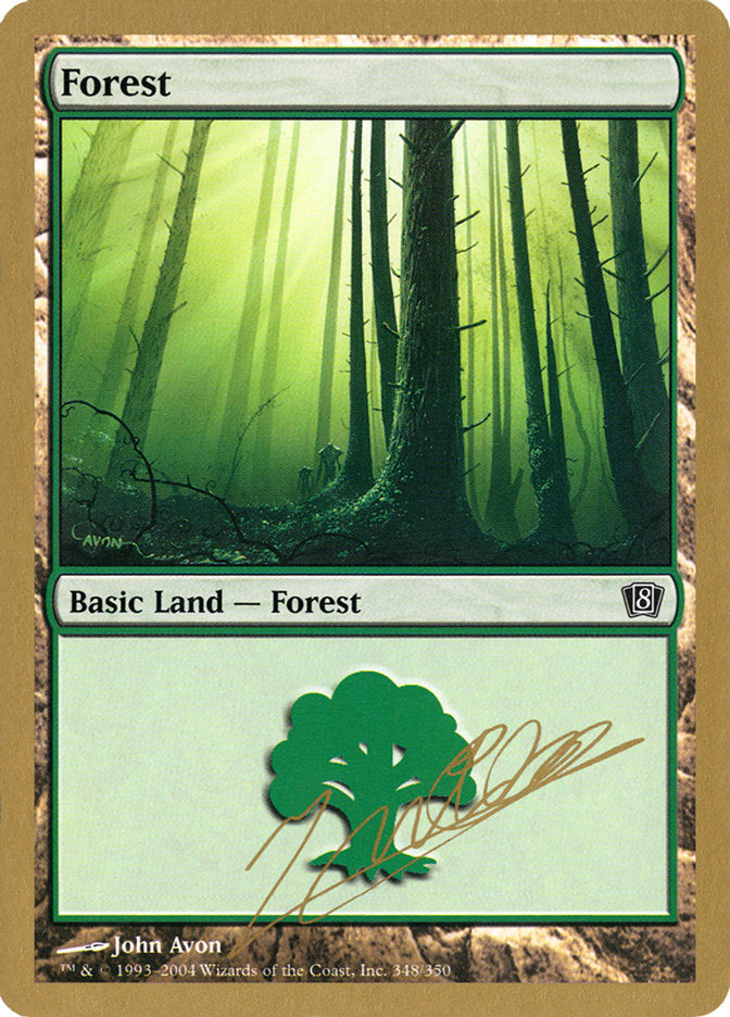Forest (jn348) (Julien Nuijten) [World Championship Decks 2004] | Odin's Place