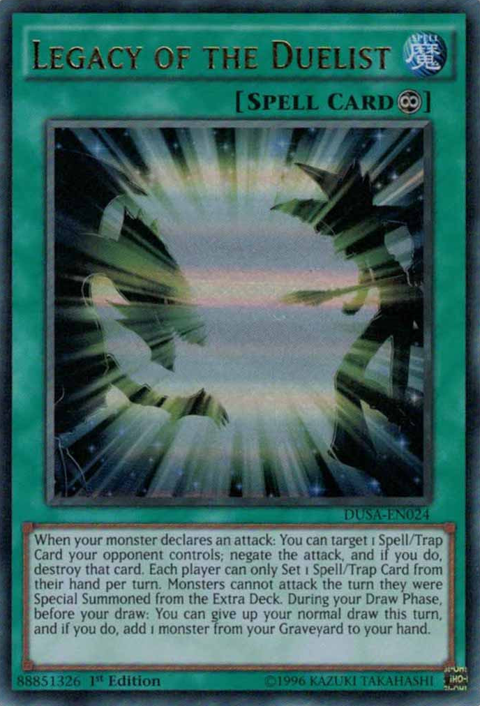 Legacy of the Duelist [DUSA-EN024] Ultra Rare | Odin's Place
