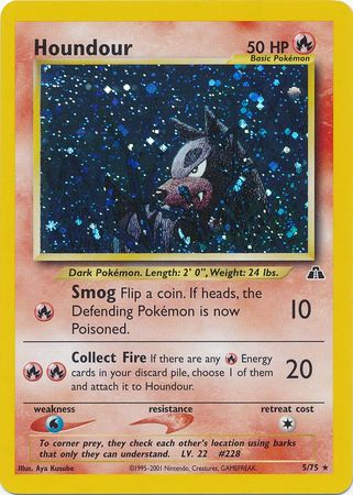 Houndour (5/75) [Neo Discovery Unlimited] | Odin's Place