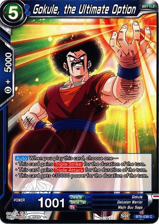 Gokule, the Ultimate Option (BT6-038) [Destroyer Kings] | Odin's Place