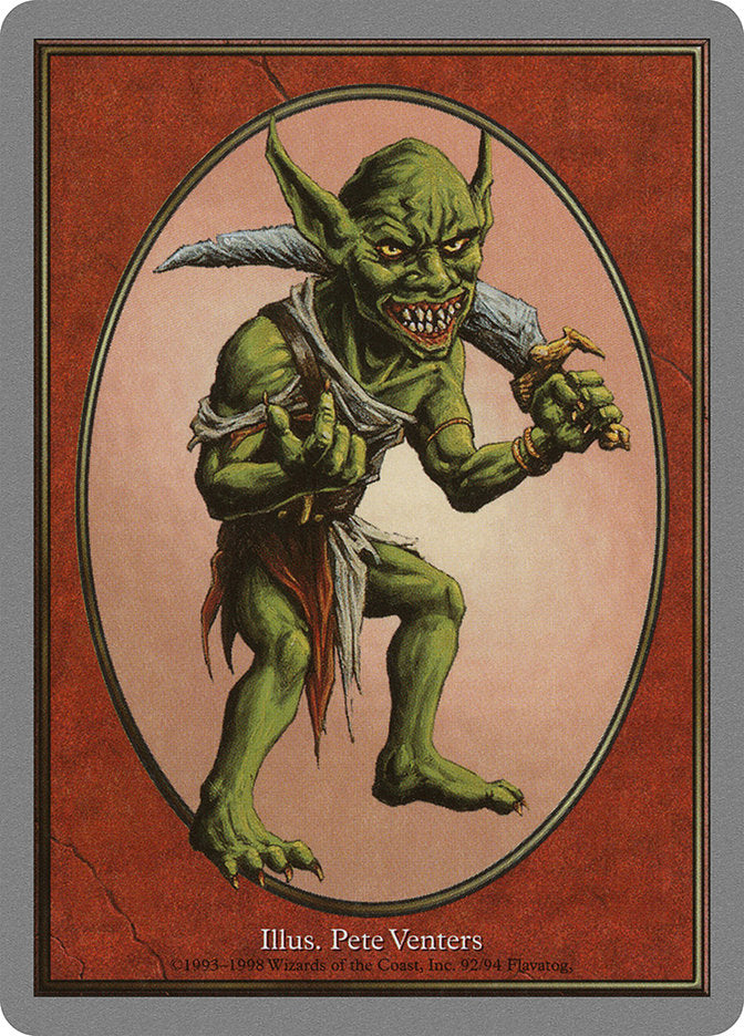 Goblin Token (4) [Unglued Tokens] | Odin's Place