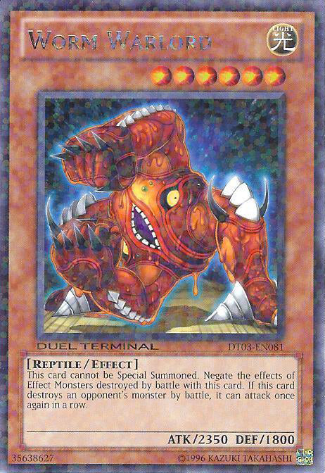 Worm Warlord [DT03-EN081] Rare | Odin's Place