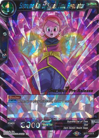 Supreme Kai of Time, Time Regulator (BT7-104_PR) [Assault of the Saiyans Prerelease Promos] | Odin's Place
