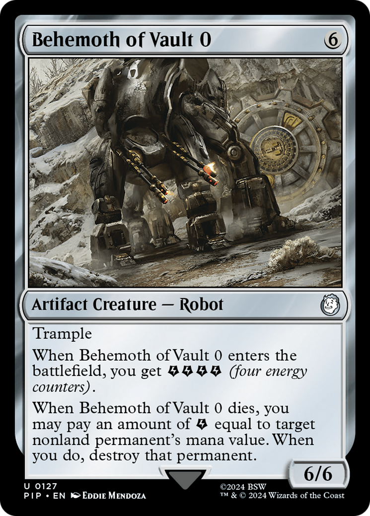 Behemoth of Vault 0 [Fallout] | Odin's Place
