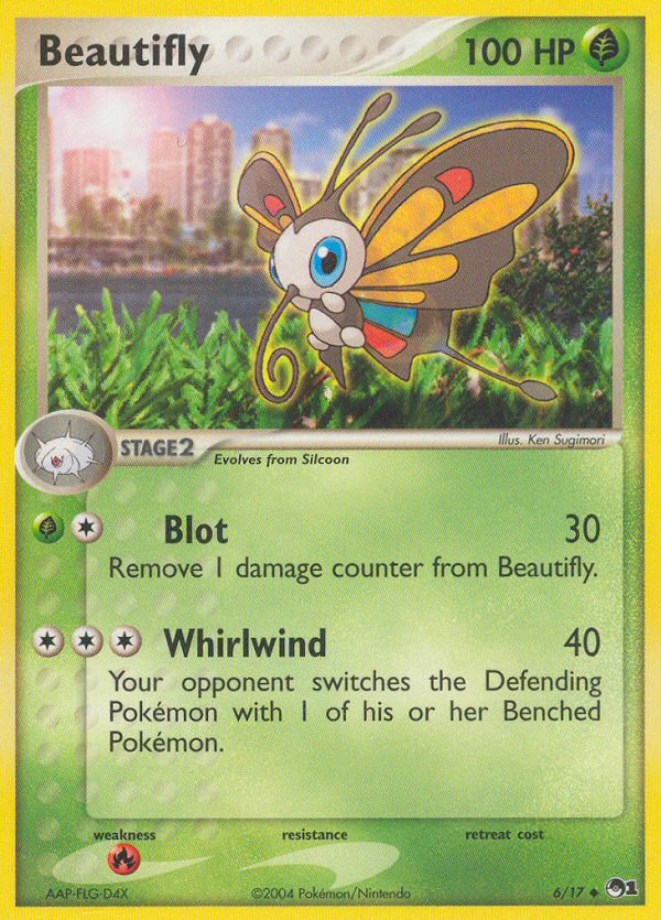 Beautifly (6/17) [POP Series 1] | Odin's Place