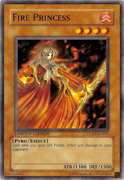 Fire Princess [GLD1-EN005] Common | Odin's Place