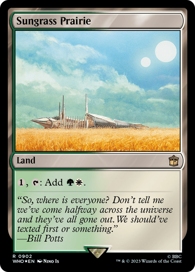Sungrass Prairie (Surge Foil) [Doctor Who] | Odin's Place