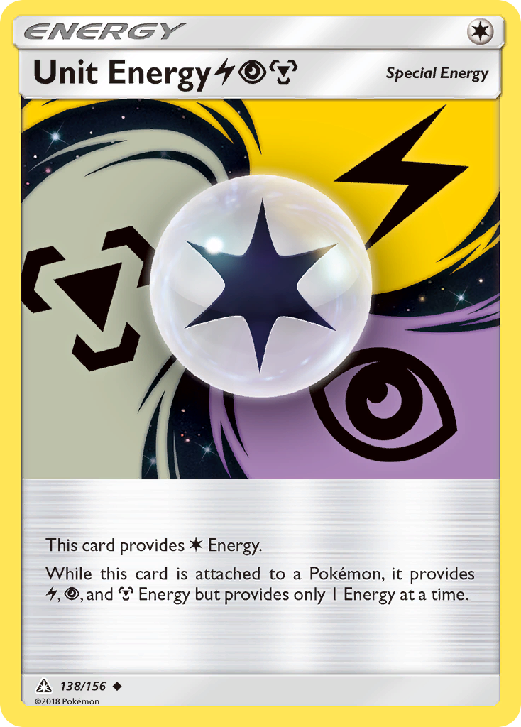 Unit Energy (138/156) (Lightning, Psychic, Metal) [Sun & Moon: Ultra Prism] | Odin's Place