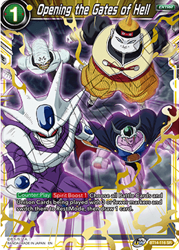 Opening the Gates of Hell (BT14-116) [Cross Spirits] | Odin's Place