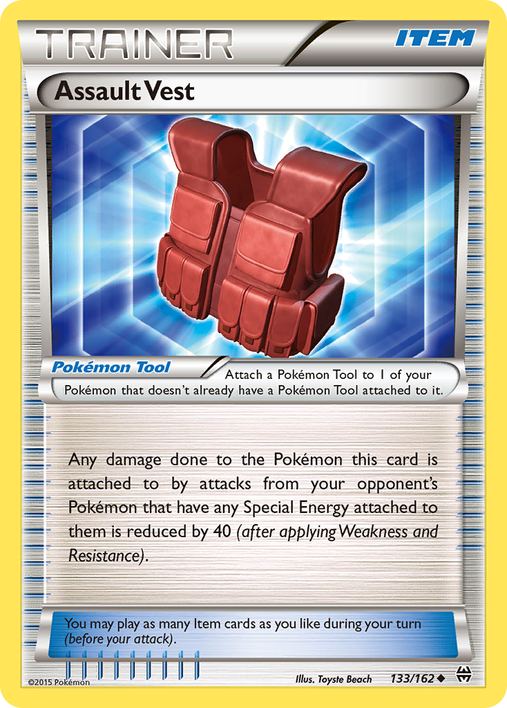 Assault Vest (133/162) [XY: BREAKthrough] | Odin's Place