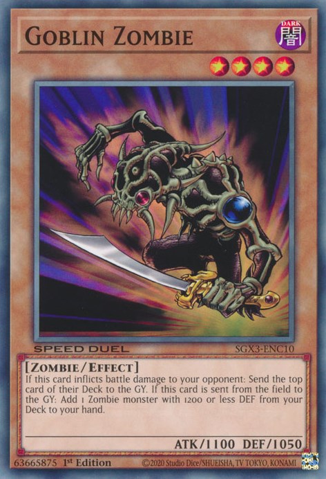 Goblin Zombie [SGX3-ENC10] Common | Odin's Place