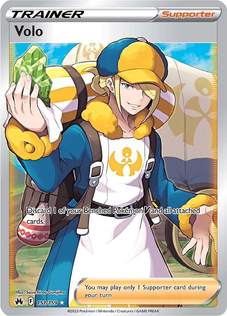 Volo (151/159) (Full Art) [Sword & Shield: Crown Zenith] | Odin's Place