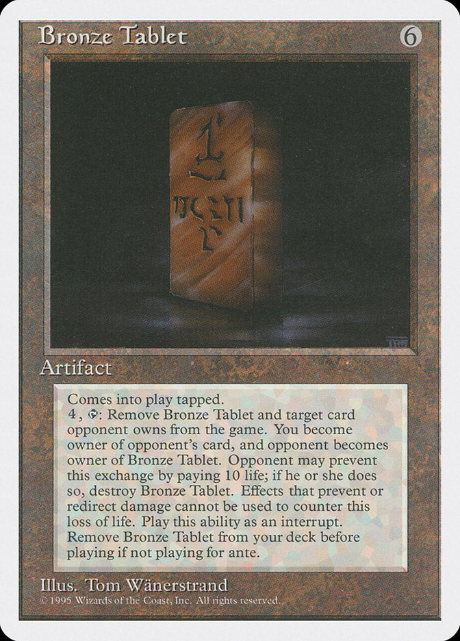 Bronze Tablet (303) [Fourth Edition] | Odin's Place