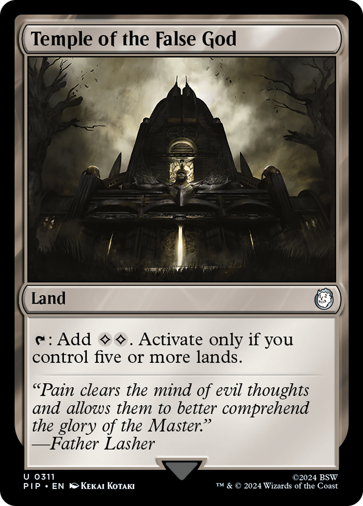 Temple of the False God [Fallout] | Odin's Place