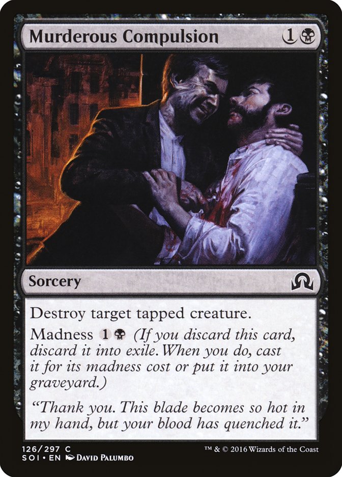 Murderous Compulsion (126) [Shadows over Innistrad] | Odin's Place