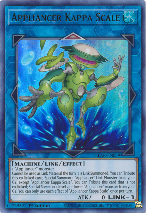 Appliancer Kappa Scale [BLAR-EN039] Ultra Rare | Odin's Place