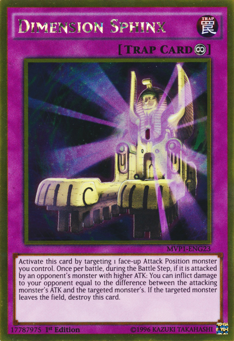 Dimension Sphinx [MVP1-ENG23] Gold Rare | Odin's Place