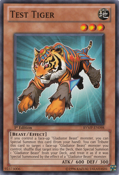 Test Tiger [RYMP-EN098] Common | Odin's Place