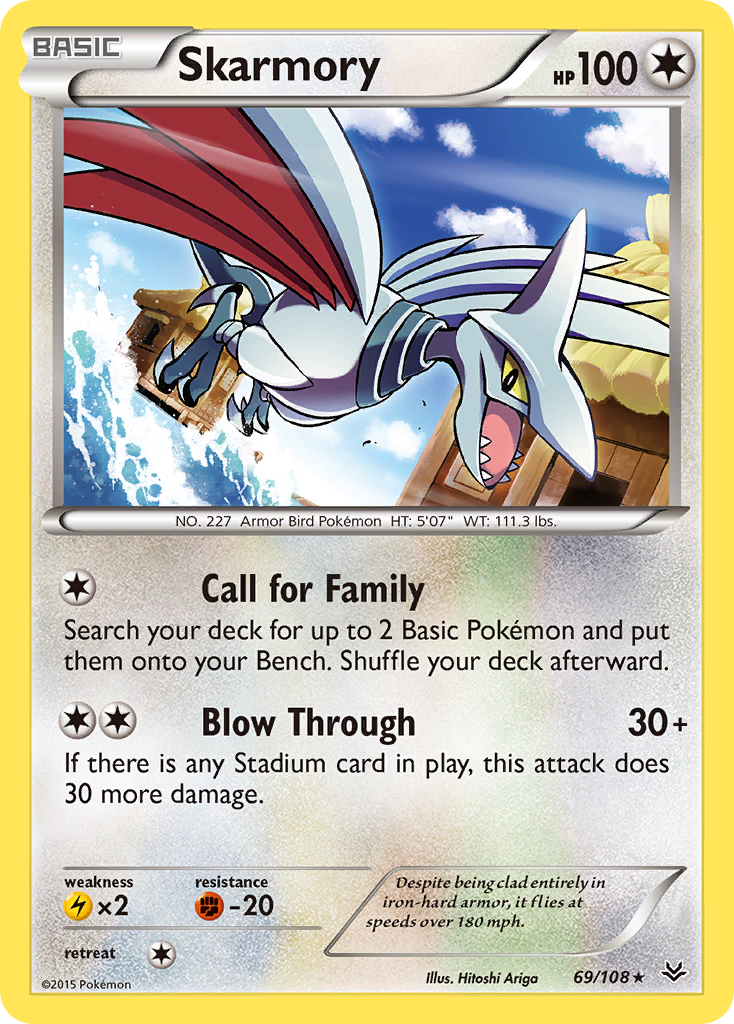 Skarmory (69/108) [XY: Roaring Skies] | Odin's Place