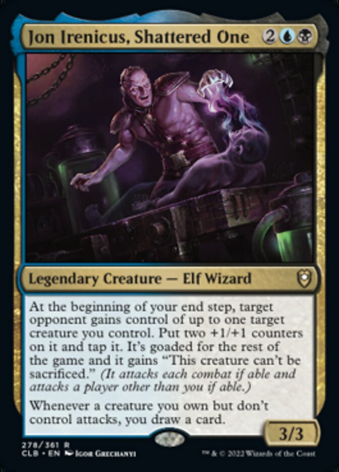 Jon Irenicus, Shattered One [Commander Legends: Battle for Baldur's Gate] | Odin's Place