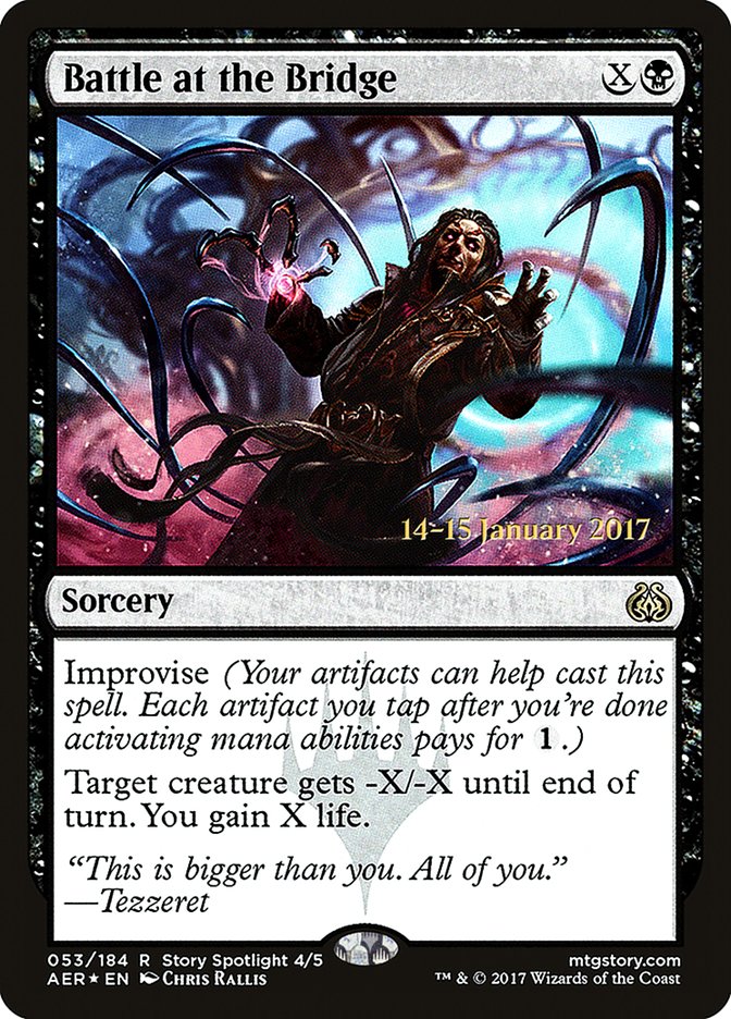 Battle at the Bridge (53) [Aether Revolt Prerelease Promos] | Odin's Place