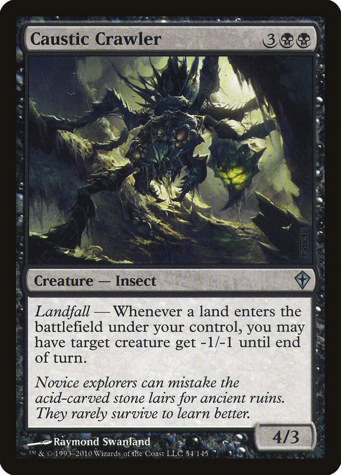 Caustic Crawler (54) [Worldwake] | Odin's Place