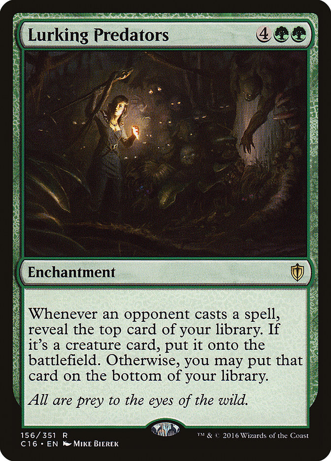 Lurking Predators (156) [Commander 2016] | Odin's Place