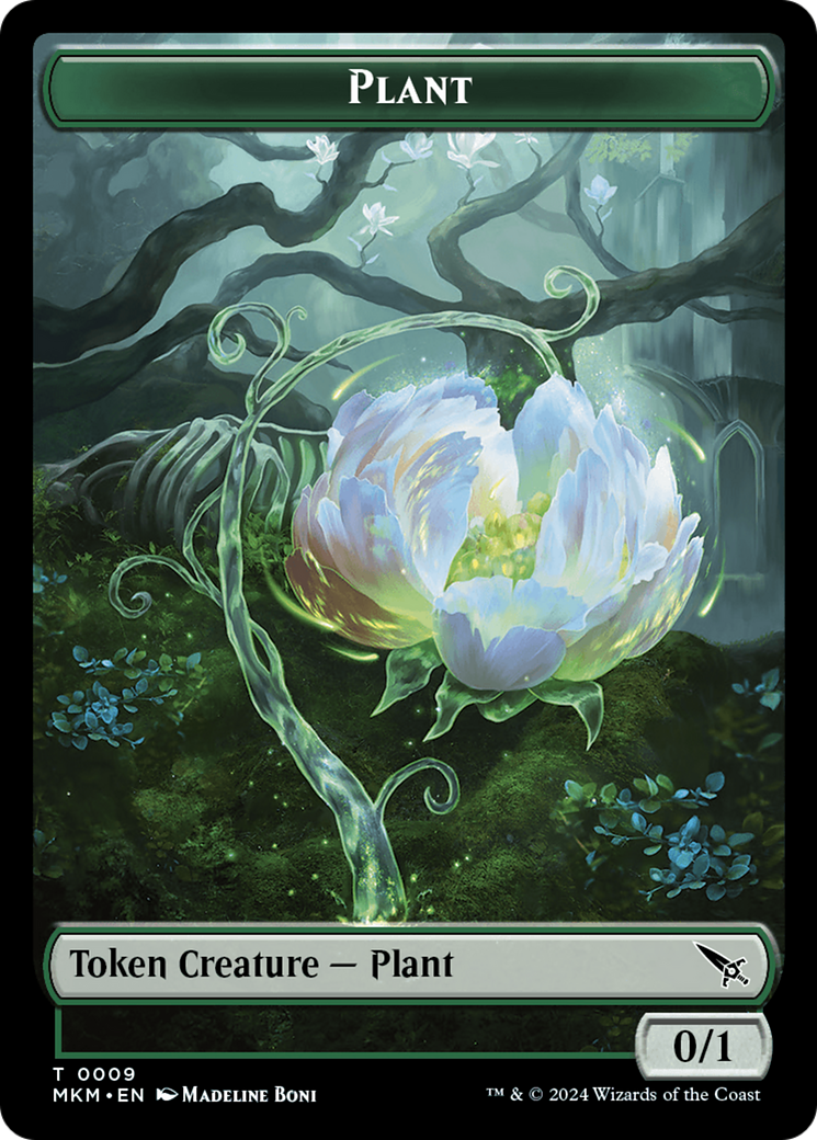 Thopter (0020) // Plant Double-Sided Token [Murders at Karlov Manor Tokens] | Odin's Place