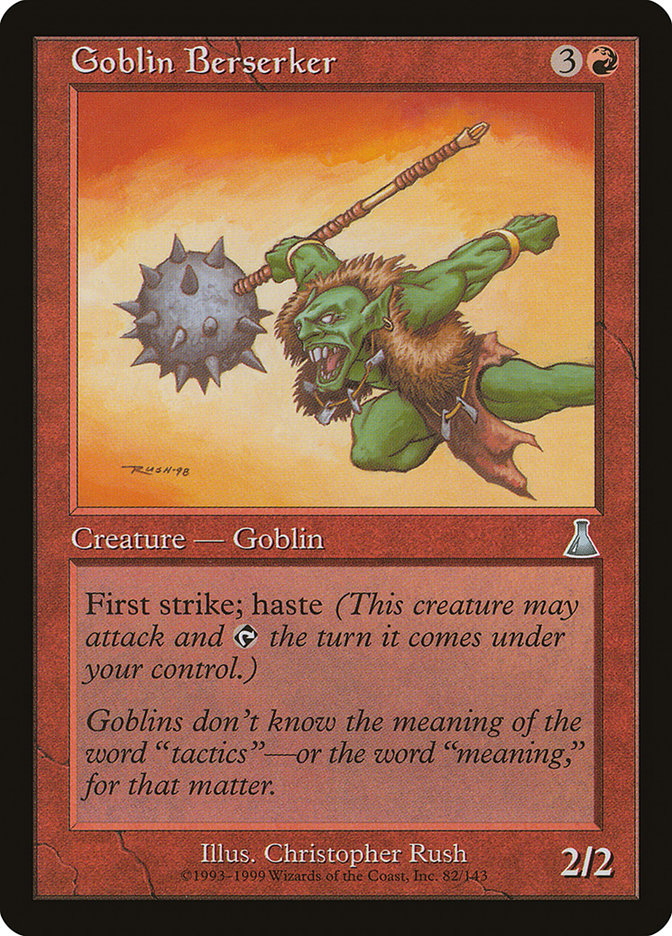 Goblin Berserker (82) [Urza's Destiny] | Odin's Place