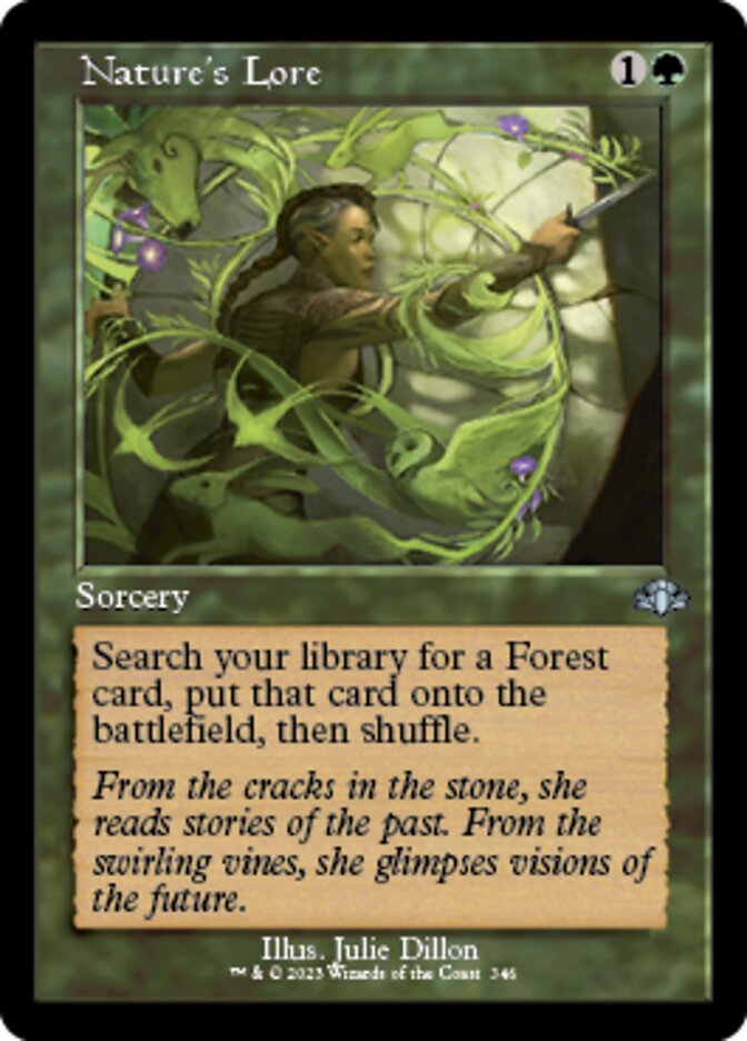 Nature's Lore (Retro) [Dominaria Remastered] | Odin's Place