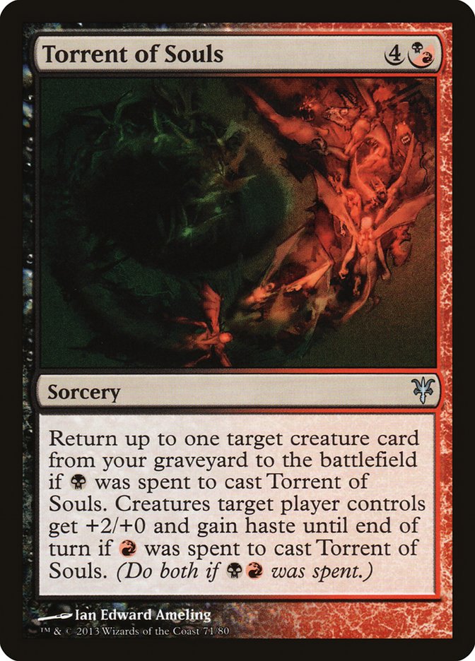 Torrent of Souls (71) [Duel Decks: Sorin vs. Tibalt] | Odin's Place