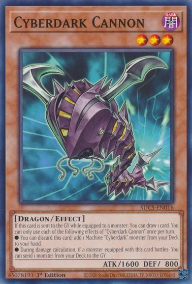 Cyberdark Cannon [SDCS-EN016] Common | Odin's Place