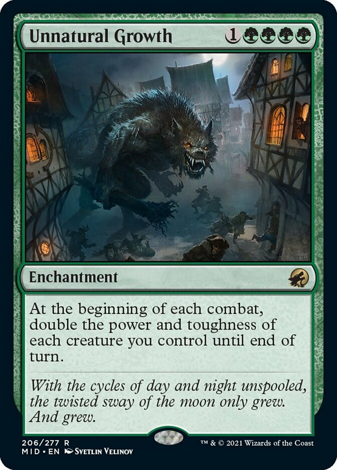 Unnatural Growth [Innistrad: Midnight Hunt] | Odin's Place