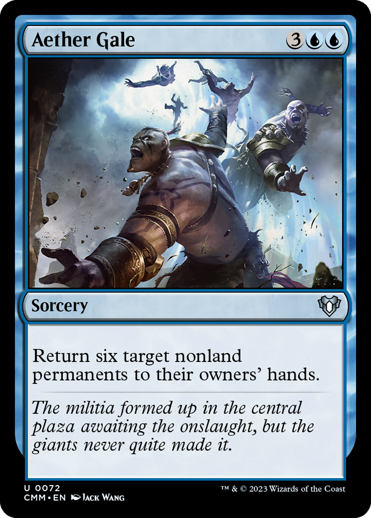 Aether Gale [Commander Masters] | Odin's Place