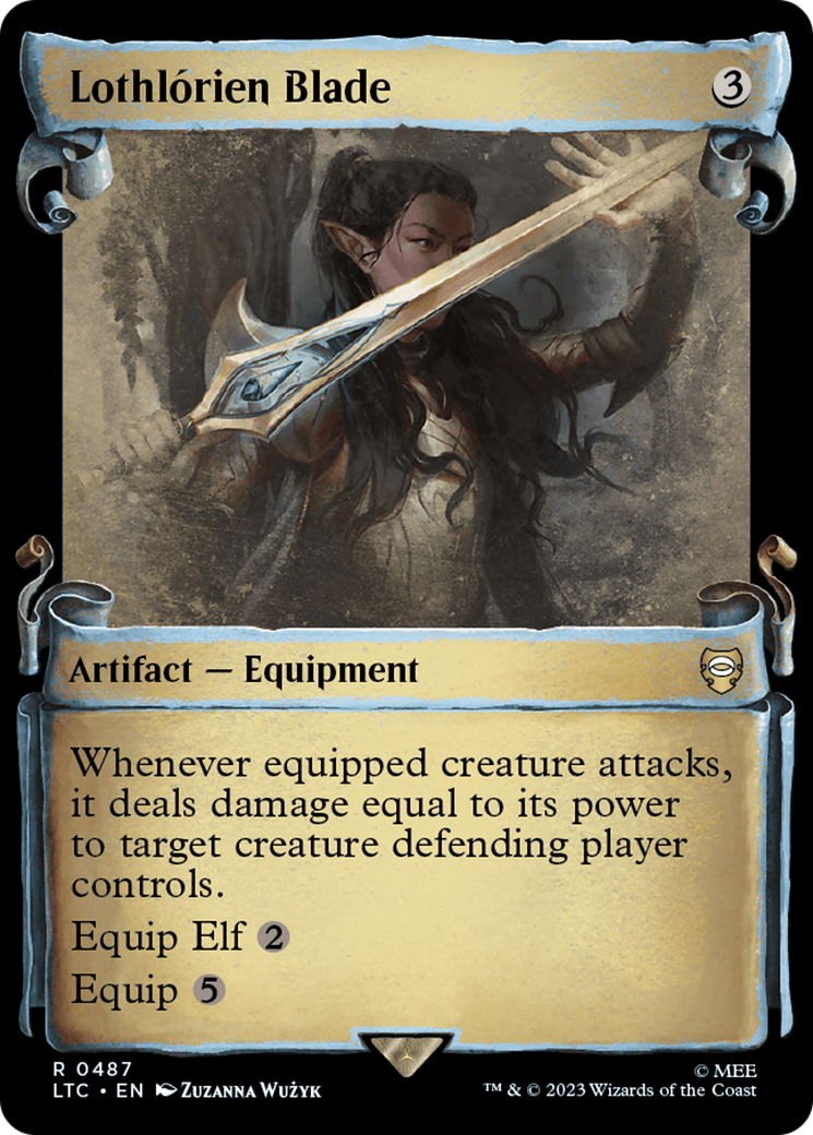 Lothlorien Blade [The Lord of the Rings: Tales of Middle-Earth Commander Showcase Scrolls] | Odin's Place