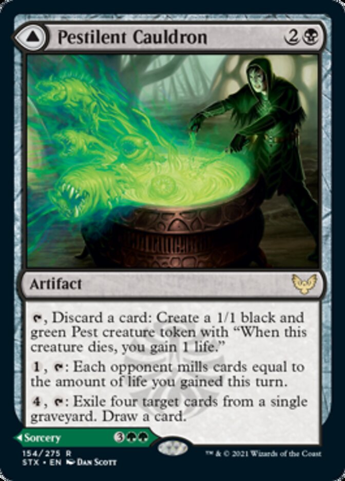 Pestilent Cauldron // Restorative Burst [Strixhaven: School of Mages] | Odin's Place