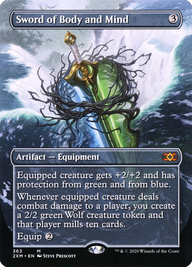 Sword of Body and Mind (Toppers) [Double Masters] | Odin's Place