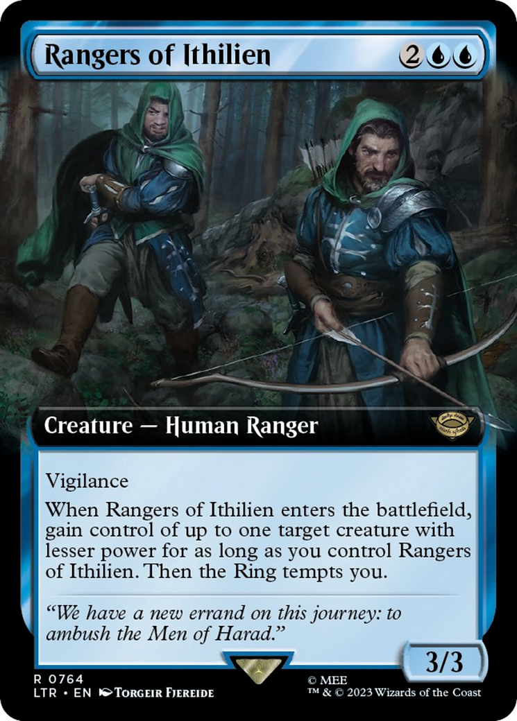 Rangers of Ithilien (Extended Art) (Surge Foil) [The Lord of the Rings: Tales of Middle-Earth] | Odin's Place