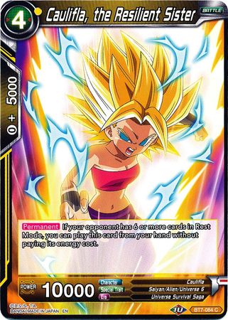 Caulifla, the Resilient Sister (BT7-084) [Assault of the Saiyans] | Odin's Place