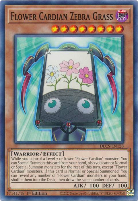 Flower Cardian Zebra Grass [DLCS-EN128] Common | Odin's Place