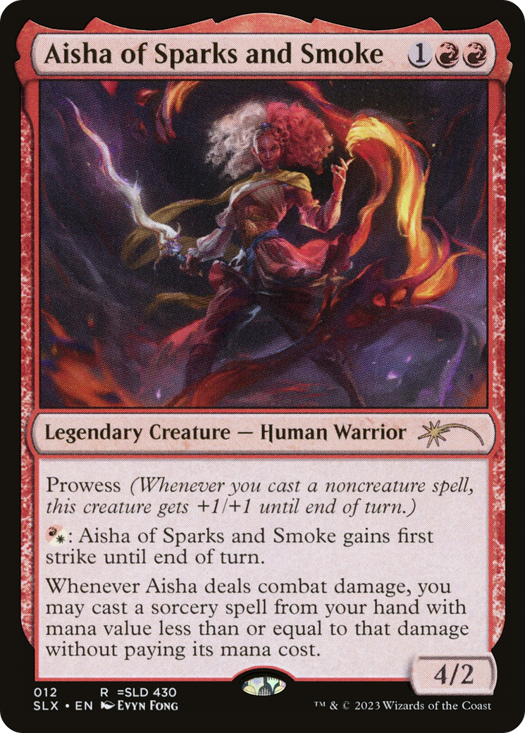 Aisha of Sparks and Smoke [Secret Lair: Universes Within] | Odin's Place