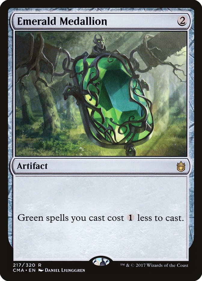 Emerald Medallion (217) [Commander Anthology] | Odin's Place