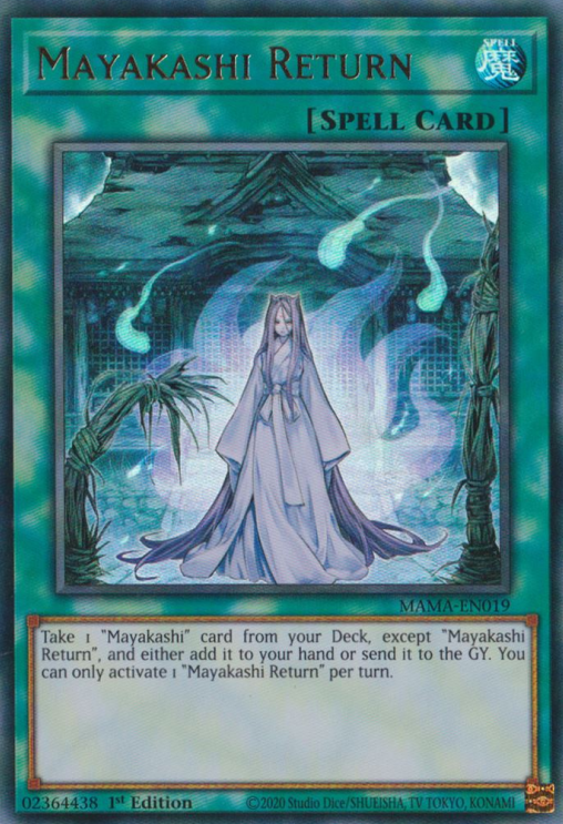 Mayakashi Return [MAMA-EN019] Ultra Rare | Odin's Place